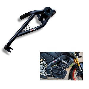 moxzilla shark crash gurad for mt15 bikes suitable for all models mt15 bikes matt black