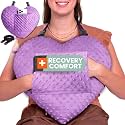 MOYOAMA Open Heart Surgery Pillow for Heart Surgery Recovery Gifts - After Bypass Surgery Must Haves, Gifts for Chest Surgery Recovery, Seatbelt Pillows for Post-Surgery, Shock Absorbing Chest Pillow