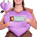 MOYOAMA Open Heart Surgery Pillow for Heart Surgery Recovery Gifts - After Bypass Surgery Must Haves, Gifts for Chest Surgery Recovery, Seatbelt Pillows for Post-Surgery, Shock Absorbing Chest Pillow