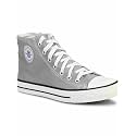 MOZAFIA Women's Comfortable High-Top Canvas Sneakers – Classic Lace-Up Casual Walking Shoes, Trendy Fashion Sneakers