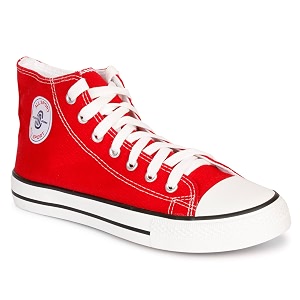 mozafia women39s comfortable high-top canvas sneakers  classic lace-up casual walking shoes trendy fashion sneakers