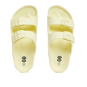 MOZAFIA Miami Womens EVA Dual Buckle Adjustable