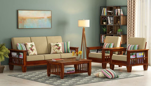 mp enterprises Sheesham Wood 5seater sofa set