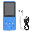 MP3 Player, 1.8 Inch Display Screen Music Player, Multifunctional Portable MP3 Music Player for Going Out, Traveling and Entertainment(Dark Blue)