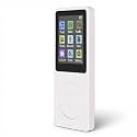 MP4 Player 1.8 Inch LCD Digital Player, Thin MP3 MP4 Player Support 32GMemory Card Portable Digital Player Video for Sports Travel (White)