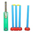 MPH ENTERPRISE Cricket kit for kids | Plastic 20-20 Cricket kit for Kids Cricket Set of 3-6 Year Boys Bat &amp; Ball Set Playing Outdoor and Indoor Sports Game Toy (20-20 Cricket kit) (green 1)