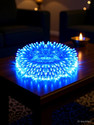 MPROW 40 LEDs 11 m Blue Steady Bulb Rice Lights