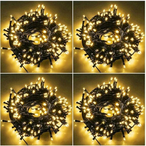 mprow 40 leds 11 m gold steady bulb rice lights