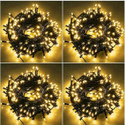 MPROW 40 LEDs 11 m Gold Steady Bulb Rice Lights