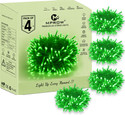 MPROW 40 LEDs 11 m Green Steady Bulb Rice Lights