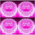MPROW 40 LEDs 11 m Pink Steady Bulb Rice Lights