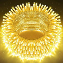 MPROW 40 LEDs 11 m Yellow Steady Bulb Rice Lights