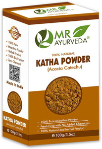 mr ayurveda 100 organic katha powder 100 g