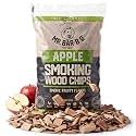 Mr. Bar-B-Q Apple Wood Smoker Chips, 100% Natural Flavor, 1.8 Lb Bag