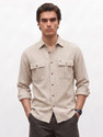 Mr Bowerbird Men Relaxed Fit Self Design