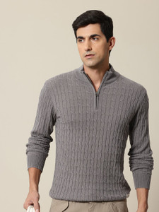 Mr Bowerbird Self Design High Neck Casual