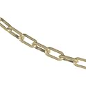 Mr. Chain Plastic Barrier Chain, Army Tan, 100 ft Length (30055-100)