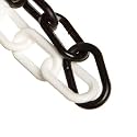 Mr. Chain Plastic Barrier Chain, Black, 100 ft Length (30020-100)