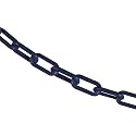 Mr. Chain Plastic Barrier Chain, Cobalt Blue, 100 ft Length (30066-100)