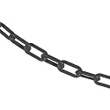 Mr. Chain Plastic Barrier Chain, Slate Gray, 100 ft Length (30057-100)