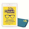 Mr. Clean Lens Cleaner (20ml) with 1 Microfiber Cloth| Streak-Free Glass Cleaner for Eyeglasses, Sunglasses, Camera Lenses & Screens | Safely Cleans