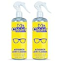 Mr. Clean Lens Cleaner 500ml (Pack of 2)| Streak-Free Glass Cleaner for Eyeglasses, Sunglasses, Camera Lenses &amp; Screens | Safely Cleans Fingerprints, Dust &amp; Oil