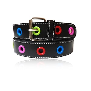 mrjunior synthetic leather belt for babies kids boys and girls suitable for age 2 years to 9 years kid belt pack of 1