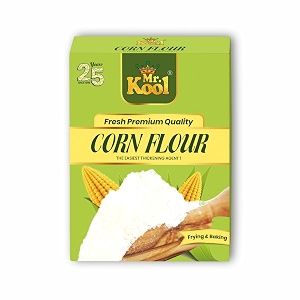 mr kool corn flour powder 100 gm pack of 3  maize flour for frying baking amp cooking  thickening ararot flour for soups gravies sauces amp cakes