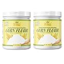 Mr. Kool Corn Flour Powder 400 Gm (Pack of 2) | Maize Flour for Frying, Baking &amp; Cooking | Thickening Ararot Flour for Soups, Gravies, Sauces &amp; Cakes