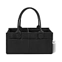 Mr. Pen- Baby Diaper Caddy Organizer, Black, Medium