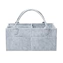 Mr. Pen- Baby Diaper Caddy Organizer, Gray, Large