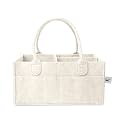 Mr. Pen- Baby Diaper Caddy Organizer, Beige, Medium