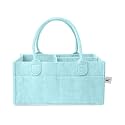 Mr. Pen- Baby Diaper Caddy Organizer, Light Blue