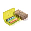 Mr. Pen- Plastic Pencil Case Box, 2 Pack, Large Crayon Marker Pen Organizer