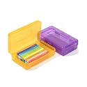 Mr. Pen- Plastic Pencil Case Box, 2 Pack, Large Crayon Marker Pen Organizer