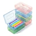Mr. Pen- Plastic Pencil Case Box, 6 Pack