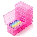 Mr. Pen- Plastic Pencil Case Box, 6 Pack
