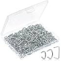 Mr. Pen- Galvanized Hog Rings, 1/2", 3/4", 3/8", 375 pcs