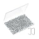 Mr. Pen- Galvanized Hog Rings, 3/4", 1000 Pcs, Bulk Hog Rings Upholstery