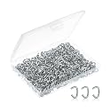 Mr. Pen- Galvanized Hog Rings, 3/8", 425 Pcs, Hog Rings Upholstery