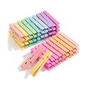 Mr. Pen- Large Wooden Clothes Pins, 2.9 Inch, 50 Pack, Natural Wood Clips for Crafts, Classroom Projects, Hanging Photos, Chip Bags, Decoration, Rust Resistant Spring