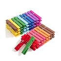 Mr. Pen- Large Wooden Clothes Pins, 2.9 Inch, 50 Pack, Natural Wood Clips for Crafts, Classroom Projects, Hanging Photos, Chip Bags, Decoration, Rust Resistant Spring