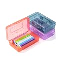 Mr. Pen- Plastic Pencil Case Box, 3 Pack, Large Crayon Marker Pen Organizer
