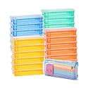 Mr. Pen- Plastic Pencil Case Box Bulk, 24 Pack