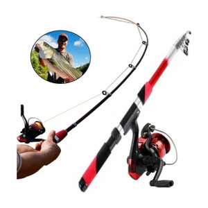 MR Shark Colour fishing rod 210cl Red