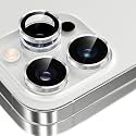 Mr.Shield (2 Pack) Camera Lens Protector for iPhone 13 Pro Max/13 Pro - Silver