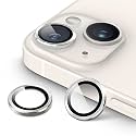 Mr.Shield (2 Pack) Camera Lens Protector for iPhone 14/14 Plus - Silver