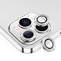 Mr.Shield (2 Pack) Camera Lens Protector for iPhone 12 Pro/12/11 Pro - Silver
