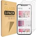 Mr Shield [3-Pack]- Mr Shield for iPhone X/iPhone Xs [Tempered Glass] Screen Protector [Japan Glass with 9H Hardness] with Lifetime Warranty
