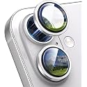 Mr.Shield Top-Notch 3D Camera Lens Protector Ring For iPhone 17, 1:1 Keep Original Lens Design and Color, 9H Hardness, Easy Installation - Gray Titanium